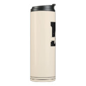 モノグラムとネームモダンマン タンブラー (回転左)