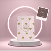 モノグラムと名前の付いたギフトバッグ ミディアムペーパーバッグ