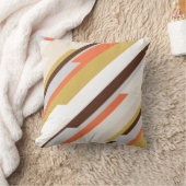 モノグラムと名前を持つ抽象芸術幾何学的パターン クッション (ブランケット)