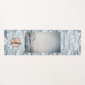 モノグラムと雲パターンのヨガマット ヨガマット (正面(横))