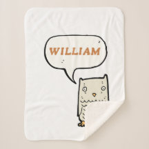 モノグラムのおもしろい手引き小フクロウ