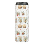 モノグラムのお洒落フローラ タンブラー (裏面)