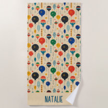 モノグラムのかわいらし伝統的オーナメントレトロ