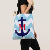 モノグラムので航海のなトート トートバッグ (クローズアップ)