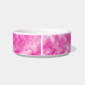 モノグラムので青い蝶ピンクパターン運命 ボウル (裏面)