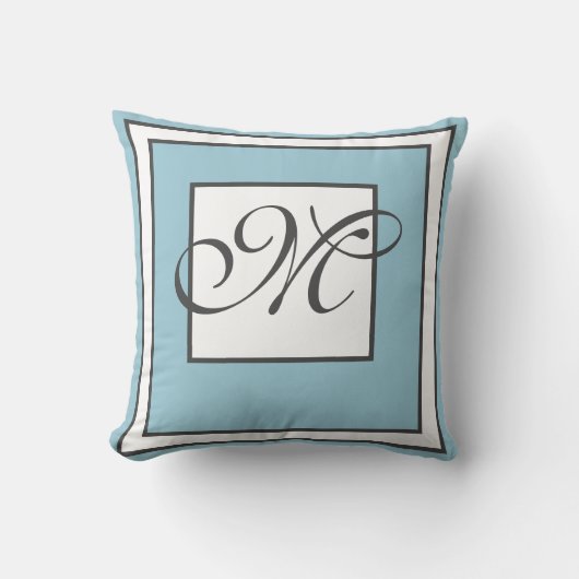 モノグラムのなクラシック クッション (正面)