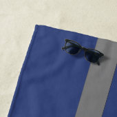 モノグラムのなチームプレーヤーのウォーター・スポーツ ビーチタオル (インサイチュ)