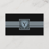 モノグラムのなプロフェッショナル 名刺 (裏面)