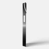 モノグラムのなモダンな金属一見 Case-Mate iPhoneケース (裏面 / 右)