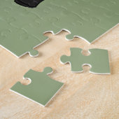 モノグラムのなヴィンテージのスタイルのゴルフ芸術 ジグソーパズル (側面)