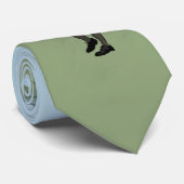 モノグラムのなヴィンテージのスタイルのゴルフ芸術 ネクタイ (ロール)