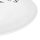 モノグラムのな家族のイニシャルのまな板 カッティングボード (角)