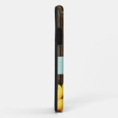 モノグラムのな水の素朴なヒマワリ Case-Mate iPhoneケース (裏面/右)