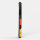 モノグラムのな珊瑚の緑の素朴なヒマワリ Case-Mate iPhoneケース (裏面/右)