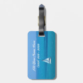 モノグラムのな航海 ラゲッジタグ (裏面縦)