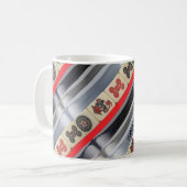 モノグラムのなMahjong コーヒーマグカップ (正面左)