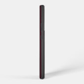 モノグラムのアメリカ国旗のメタリックメッシュのパーソナライズ SAMSUNG GALAXYケース (右側面)