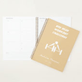 モノグラムのエレガントトレーニング重ガーリーさ プランナー手帳 (ディスプレー)