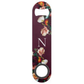 モノグラムのエレガントフローラモダン スピード栓抜き (裏面)