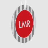 モノグラムのオーナメント オーナメント (正面)