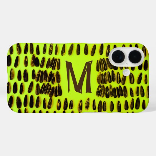 モノグラムのカスタマイズカッコいい可能カットユニーク Case-Mate iPhoneケース (裏面 (横))