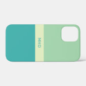 モノグラムのカラーブロックの電話ケース Case-Mate iPhoneケース (裏面 (横))