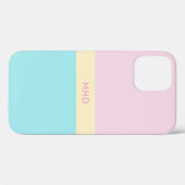 モノグラムのカラーブロックの電話ケース Case-Mate iPhoneケース (裏面 (横))