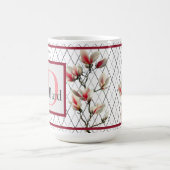 モノグラムのクラシックコーヒーカップ コーヒーマグカップ (中央)