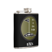 モノグラムのゴルフそれは穴にあります フラスク (右)