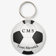 モノグラムのサッカーボールカスタム文字