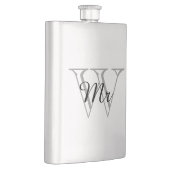 モノグラムのシックなFLASK_ "氏" フラスク (右)