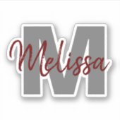 モノグラムのシール シール (正面)