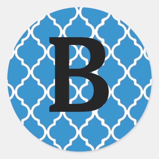 モノグラムのシール ラウンドシール (正面)