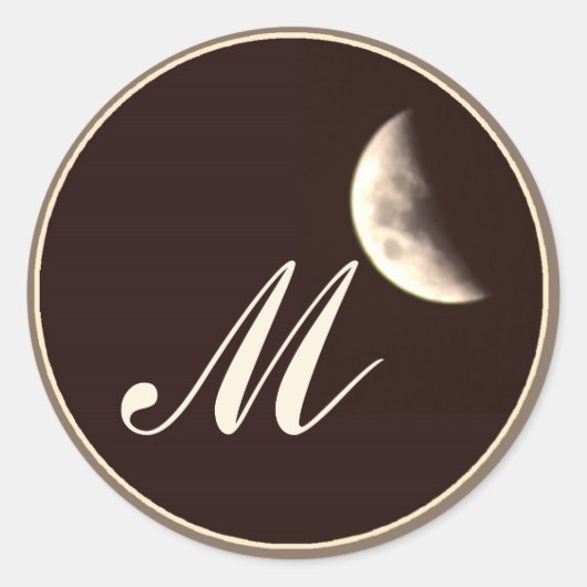 モノグラムのシール ラウンドシール (正面)