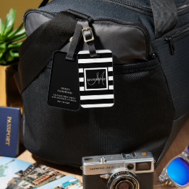 モノグラムのスクリプト |ストリモダンピー ラゲッジタグ