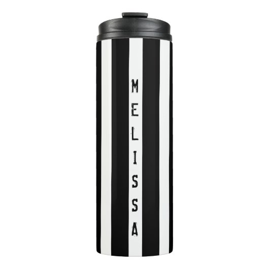 モノグラムのストライプパターン タンブラー (正面)