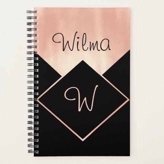 モノグラムのダイヤモンドロフェミニンゴ プランナー手帳 (正面)