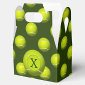 モノグラムのテニスボールのスポーツパターン、 フェイバーボックス (オープン)