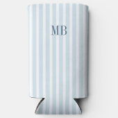 モノグラムのバチェロレッテ優先ブライダルパーティ スリム缶クーラー (正面)