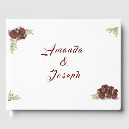 モノグラムのバラ – コセ結婚ージ ゲストブック