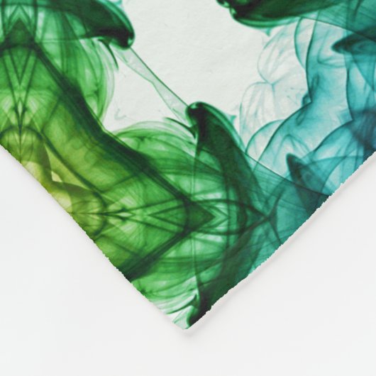 モノグラムのパーソナライズされた可愛い猫フリースブランケット フリースブランケット (角)