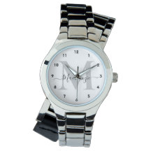 モノグラムのパーソナライズイニシャル名の折り返のまわりにし