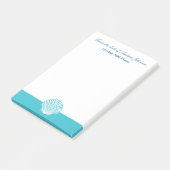 モノグラムのビーチの付箋のパッド ポストイット (アングル)