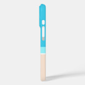 モノグラムのビーチサンダルオン砂モダンビーチ Case-Mate iPhoneケース (裏面 / 左)