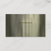 モノグラムのファイナンシャルプランナー-名刺 名刺 (裏面)