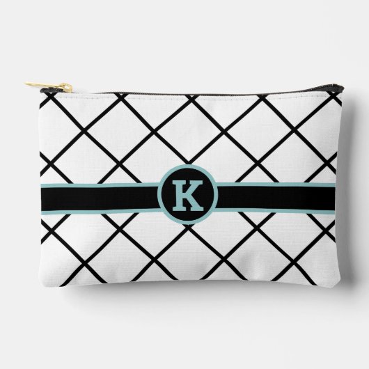 モノグラムのプリントカットソーバッグ アクセサリーポーチ (正面)