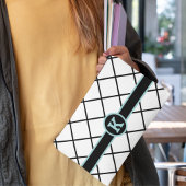 モノグラムのプリントカットソーバッグ アクセサリーポーチ