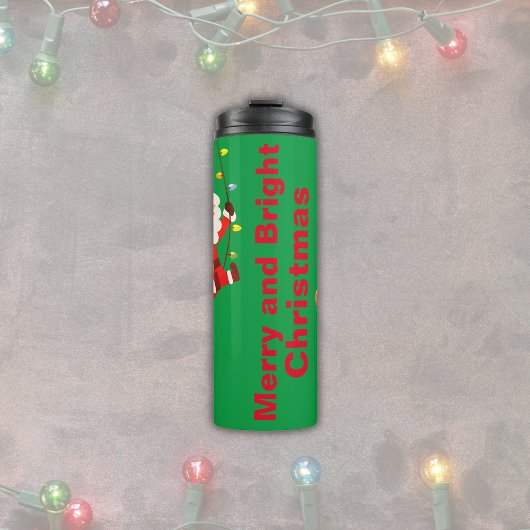 モノグラムのメリーBright on Green | タンブラー