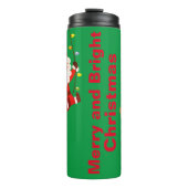 モノグラムのメリーBright on Green | タンブラー (正面)