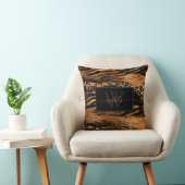 モノグラムのモダングリッター クッション (椅子)